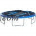 SKYTRIC 13-Foot Trampoline, with Safety Enclosure Net, Blue   